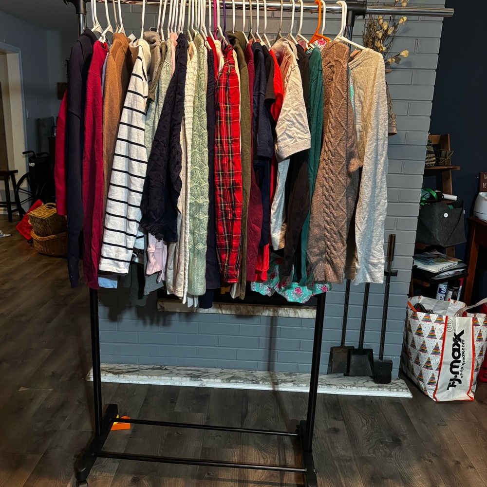 J. Crew Women's Button Down Shirts in Red, Blue, and Gray